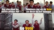 Lok Sabha Elections 2019: Govt Uses Stills From Shah Rukh Khan-Starrer &lsquo;Mohabbatein&rsquo; to Promote Voting