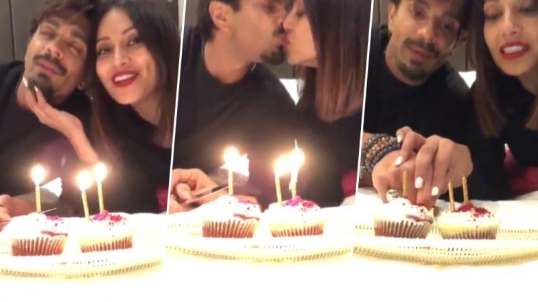 Bipasha Basu and Karan Singh Grover Celebrate Their Third Wedding Anniversary in London; Kisses and Cupcakes Are a Part of Celebration – Watch Video