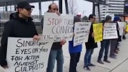 Canada: Sindhi Community Protests in Mississauga Against Forced Conversions of Hindu Girls in Pakistan