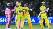 RR vs CSK Stat Highlights IPL 2019: MS Dhoni's Half-Century, Mitchell Santner&rsquo;s Last Ball Six Hands Chennai Super Kings Four-Wicket Win