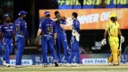 CSK vs MI Stat Highlights IPL 2019: Rohit Sharma, Lasith Malinga Shine As Mumbai Indians Register Big Win Over Chennai Super Kings