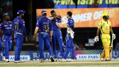 CSK vs MI Stat Highlights IPL 2019: Rohit Sharma, Lasith Malinga Shine As Mumbai Indians Register Big Win Over Chennai Super Kings