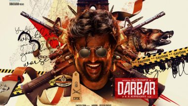 Darbar First Look Out! Rajinikanth’s Next with AR Murugadoss Is a Cop Film Set in Mumbai – See Pic
