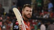 David Warner Crosses 600 Runs For Third time in IPL; Becomes the Second Player After Chris Gayle To Achieve This Feat