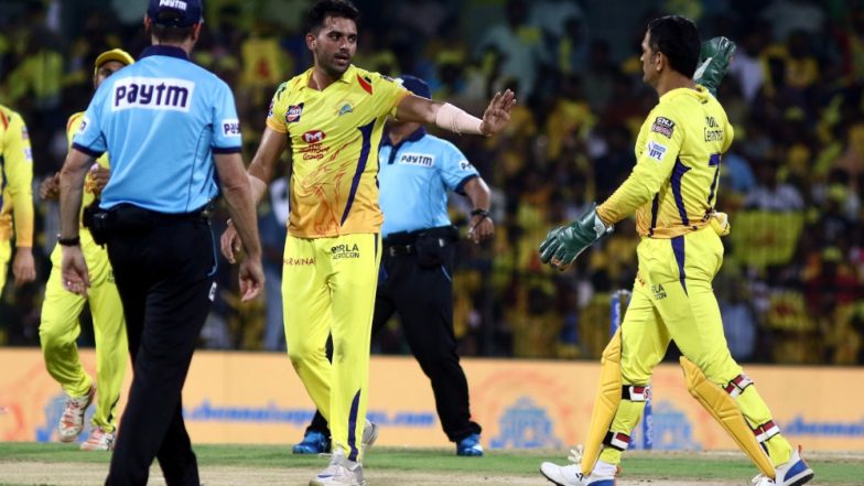 Will MS Dhoni’s 'Reference' Help CSK Pacer Deepak Chahar Seal a Place in the Indian Squad for ICC Cricket World Cup 2019?