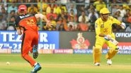 RCB vs CSK Stat Highlights: MS Dhoni Becomes First Indian To Hit 200 Sixes in IPL, Royal Challengers Bangalore Register Rare Win Over Chennai Super Kings