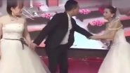 Chinese Woman Gatecrashes Ex&rsquo;s Wedding Dressed as a Bride, Begs For Forgiveness (Watch Dramatic Video)