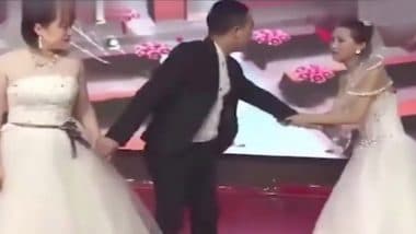 Chinese Woman Gatecrashes Ex’s Wedding Dressed as a Bride, Begs For Forgiveness (Watch Dramatic Video)