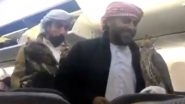 Viral Video of Men Boarding Dubai-Bound Flight With &lsquo;Emotional Support Falcons&rsquo; Is Receiving Mixed Reactions Online!
