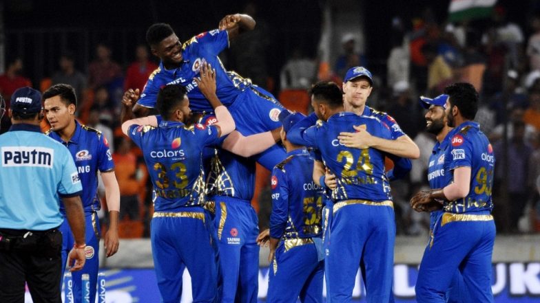 Team Mumbai Indians Sweat it Out in the Nets, Play Football Ahead of IPL 2019 Finals With Chennai Super Kings (Watch Video & Pics)