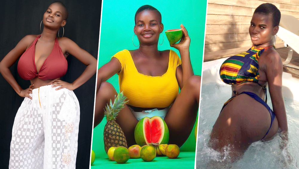 Instagram Model, Pamela Odame Watara With Big Boobs Claims