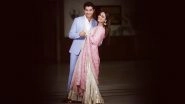 Ssharad Malhotra and Ripci Bhatia Make for a Picture-Perfect Couple in This Click From Their Roka Ceremony