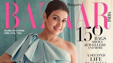 Sonali Bendre Sparkles On Harper's Bazaar India Cover And We Whistle For The Grit and Glamour On Offer!