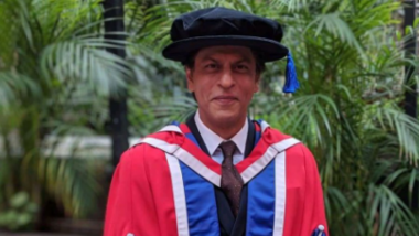 Shah Rukh Khan Receives Honorary Doctorate in Philanthropy by The University of Law, London: Fans Congratulate The Superstar!