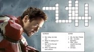 Did You Spot the Avengers: Endgame Hint in Robert Downey Jr's Birthday Crossword?