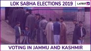 Jammu And Kashmir Lok Sabha Elections 2019: Phase 3 Voting Underway for Anantnag Parliamentary Constituency, Turnout of 9.63% Till 2:30 PM