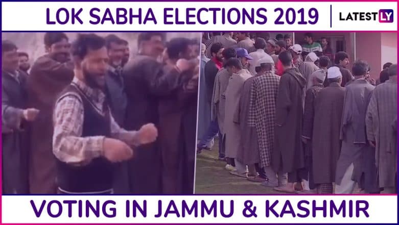 Jammu and Kashmir Lok Sabha Elections 2019: 54.59% Voter Turnout Recorded In Baramulla And Jammu, Phase 1 Voting Concludes Jammu and Kashmir Lok Sabha Elections 2019: 54.59% Voter Turnout Recorded In Baramulla And Jammu, Phase 1 Voting Concludes