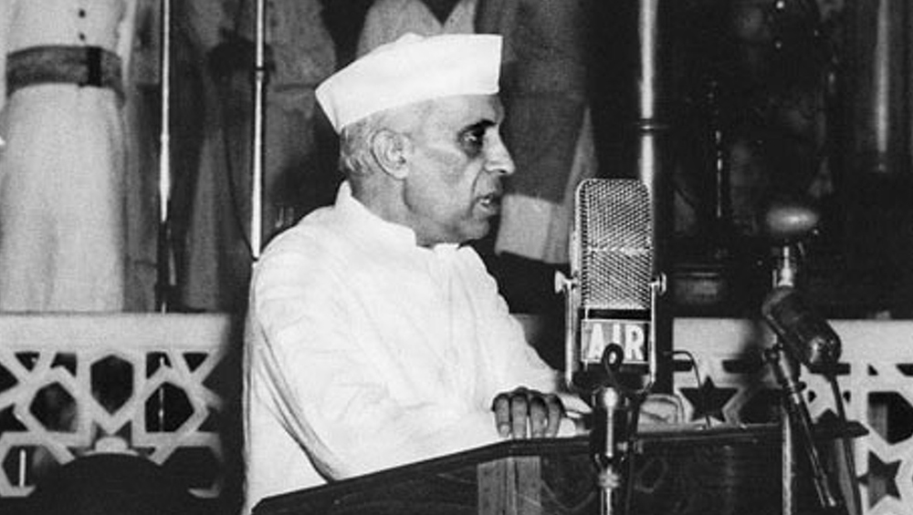 Former PM Pandit Jawaharlal Nehru (Photo Credits: Wikimedia Commons)