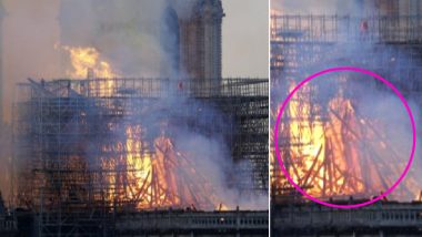 Jesus Christ Spotted in Flames of Notre Dame Cathedral? Woman Claims to See ‘God’s Son’ in Viral Pic