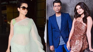 Irony at Its Best! Karan Johar Student Tara Sutaria Finds Kangana Ranaut Inspiring