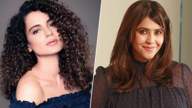 Kangana Ranaut's Sister Rangoli Busts Rumours of Creative Differences with Ekta Kapoor on the Sets of Mental Hai Kya Kangana Ranaut's Sister Rangoli Busts Rumours of Creative Differences with Ekta Kapoor on the Sets of Mental Hai Kya