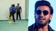 Ranveer Singh is Busy Learning the 'Natraj Shot' From Kapil Dev for Kabir Khan's '83 - Watch Video