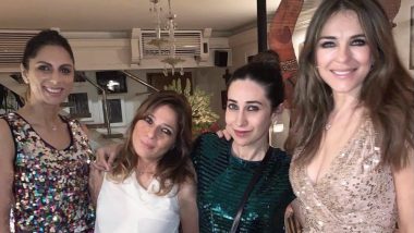 Karisma Kapoor's Sunday Night Was All About Chilling with Elizabeth Hurley - View Pic