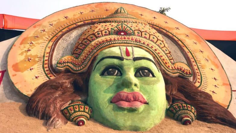 Ram Navami 2019 Wishes: Sudarsan Pattnaik Creates Beautiful Shree Ram Sand Art to Celebrate the Hindu Festival (View Pic) Ram Navami 2019 Wishes: Sudarsan Pattnaik Creates Beautiful Shree Ram Sand Art to Celebrate the Hindu Festival (View Pic)