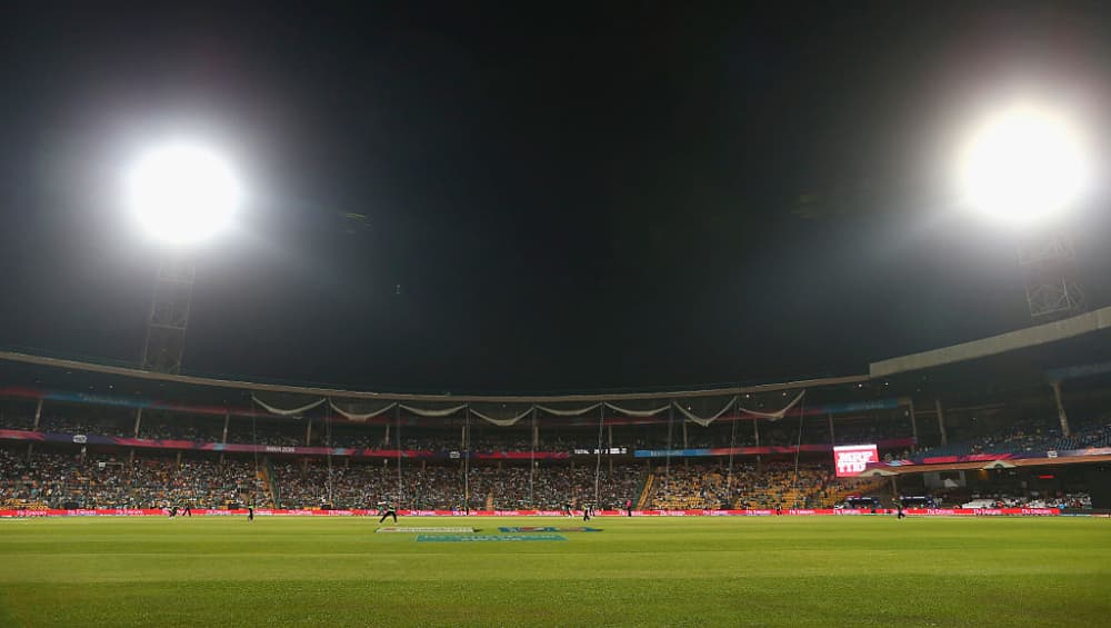 Karnataka State Cricket Association Fined Rs 50,000 by BBMP For Use of Plastic Cups During India vs Australia ODI at Chinnaswamy Stadium Karnataka State Cricket Association Fined Rs 50,000 by BBMP For Use of Plastic Cups During India vs Australia ODI at Chinnaswamy Stadium
