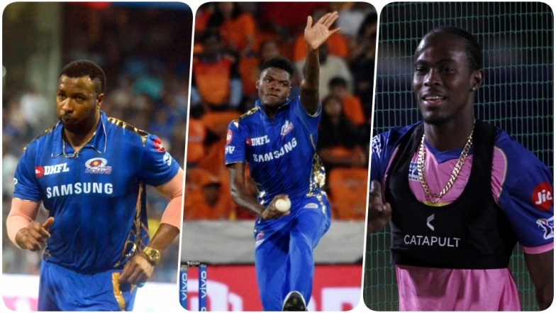 MI vs RR, IPL 2019 Match 27, Key Players: Andre Russell to Kieron Pollard to Alzarri Joseph, These Cricketers Are to Watch Out for at Wankhede Stadium
