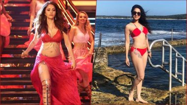 Nushrat Bharucha Wows in Sexy Red Bikini, Shows Off Her Svelte Figure on Australia Vacay (View Pics)