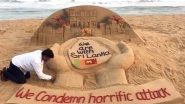 Sri Lanka Blasts: Sudarsan Pattnaik Creates Sand Art As Tribute to the Victims of Easter Sunday Bombing (View Pic)