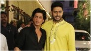 Abhishek Bachchan's 'Monday Motivation' Tweet Inspires Shah Rukh Khan to Work on his 'Punctuality Issues'