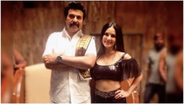 Sunny Leone Posts a Heartfelt Picture With Madhura Raja Star Mammootty, View Pic