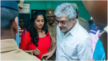 Ajith-Shalini Skip Queue at the Polling Booth While Casting Vote for Lok Sabha Elections 2019; Embarrassing Situation Ensues for the Couple (Watch Video)