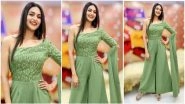 Divyanka Tripathi Dahiya&rsquo;s Olive Jumpsuit Will Make You Want to Give Your Dresses a Break &ndash; View Pic