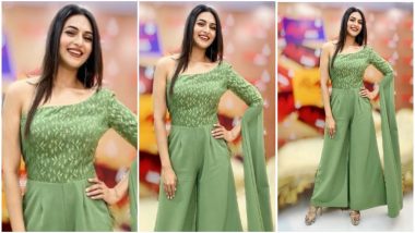 Divyanka Tripathi Dahiya’s Olive Jumpsuit Will Make You Want to Give Your Dresses a Break – View Pic