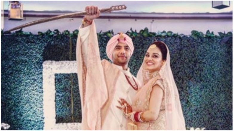 Sharad Malhotra Shares first Ever Pic With Wife Ripci Bhatia Post-Wedding