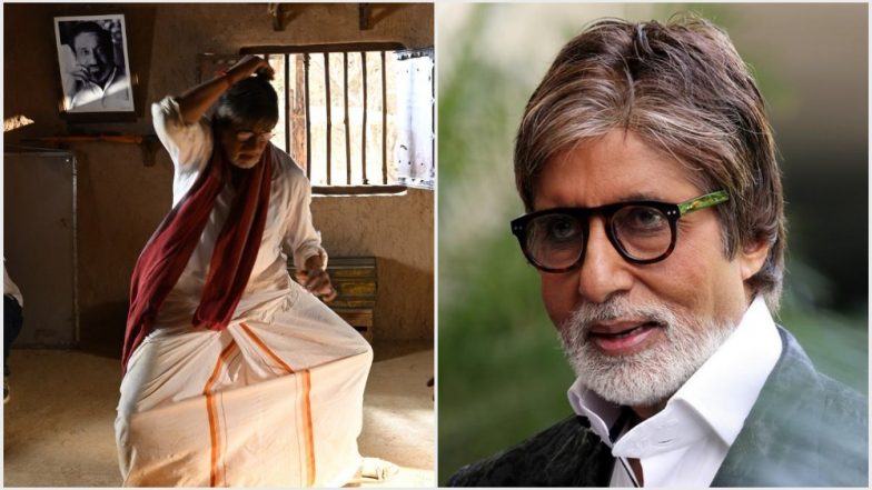 Amitabh Bachchan Surprises Fans by Tweeting in Tamil, Shares Two Pictures From the Sets of Uyarntha Manithan!