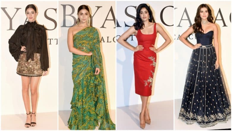 20 Years of Sabyasachi Mukherjee: Alia Bhatt, Janhvi Kapoor, Ananya Panday and Others Join the Designer's Celebration - View Pics 20 Years of Sabyasachi Mukherjee: Alia Bhatt, Janhvi Kapoor, Ananya Panday and Others Join the Designer's Celebration - View Pics