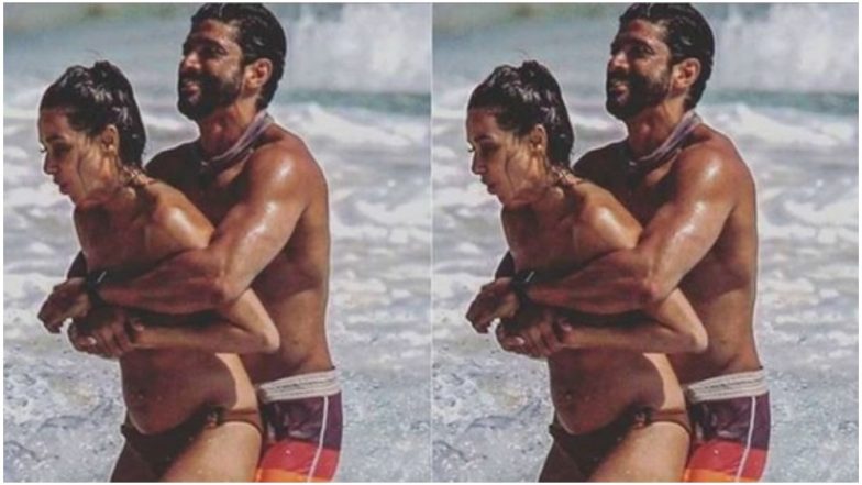 Farhan Akhtar and Shibani Dandekar's PDA is Hard to Miss in These Unseen Pictures from Their Beach Holiday