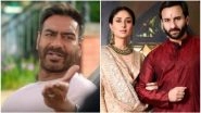 De De Pyaar De Trailer: Twitterati Wonders How Saif Ali Khan-Kareena Kapoor Would React to Ajay Devgn&rsquo;s Dig at Their Age Difference &ndash; Read Tweets