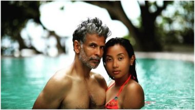 Milind Soman and Ankita Konwar are Busy Beating this Summer Heat Just the Right Way - View Pic