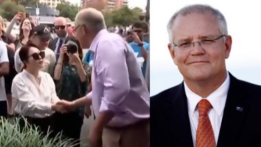 Australian PM Scott Morrison speaks to Chinese Woman in Korean, Gets Criticised on Social Media (Watch Video)