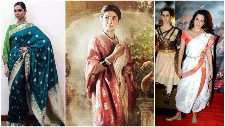 Gudi Padwa 2019: From Deepika Padukone's Conventional Drape to Kangana Ranaut's Nauvari Saree, Here are Some Styling Tips to Dress for This Big Occasion (View Pics)