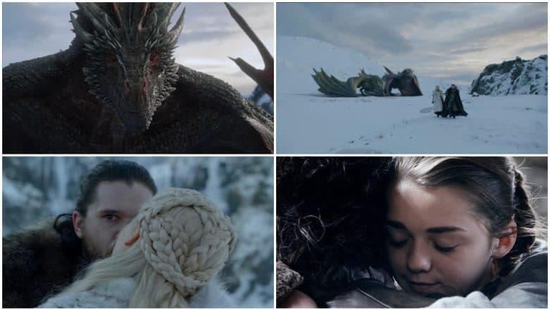 Game of Thrones 8 Episode 1 Review: From Cheery Reunions to Bronn’s Foursome to the Night King’s Evil Message, a Recap of What Happened in the Premiere Episode of Final Season Game of Thrones 8 Episode 1 Review: From Cheery Reunions to Bronn’s Foursome to the Night King’s Evil Message, a Recap of What Happened in the Premiere Episode of Final Season