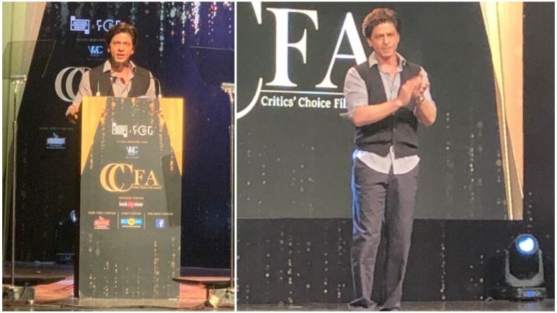 Critics’ Choice Film Awards 2019: Shah Rukh Khan’s Brutally Honest Speech Proves Why He’s the Baadshah of Bollywood (Watch Video)