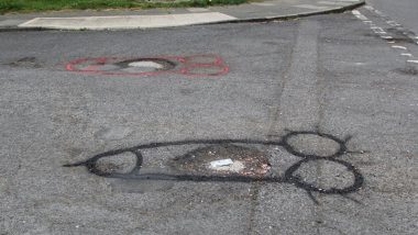 Artist Draws Penis Graffiti Over Potholes on UK's Middlesbrough Roads, Officials Swing Into Action to Repair Them