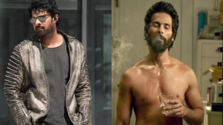 Prabhas and Shahid Kapoor Bond over Kabir Singh Teaser – Read Details