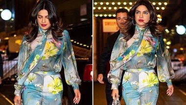 Priyanka Chopra Looked Like a Spring Queen as She Stepped Out in this Floral Outfit in NYC - View Pics!